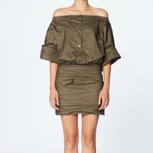 Nicole Miller Eliza Off the Shoulder Dress